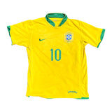 Brazil 2006 Home Shirt (M) - Ronaldinho 10