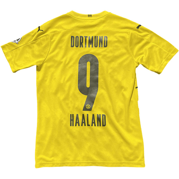 Borussia Dortmund 2020/21 Home Shirt (L) - Haaland 9