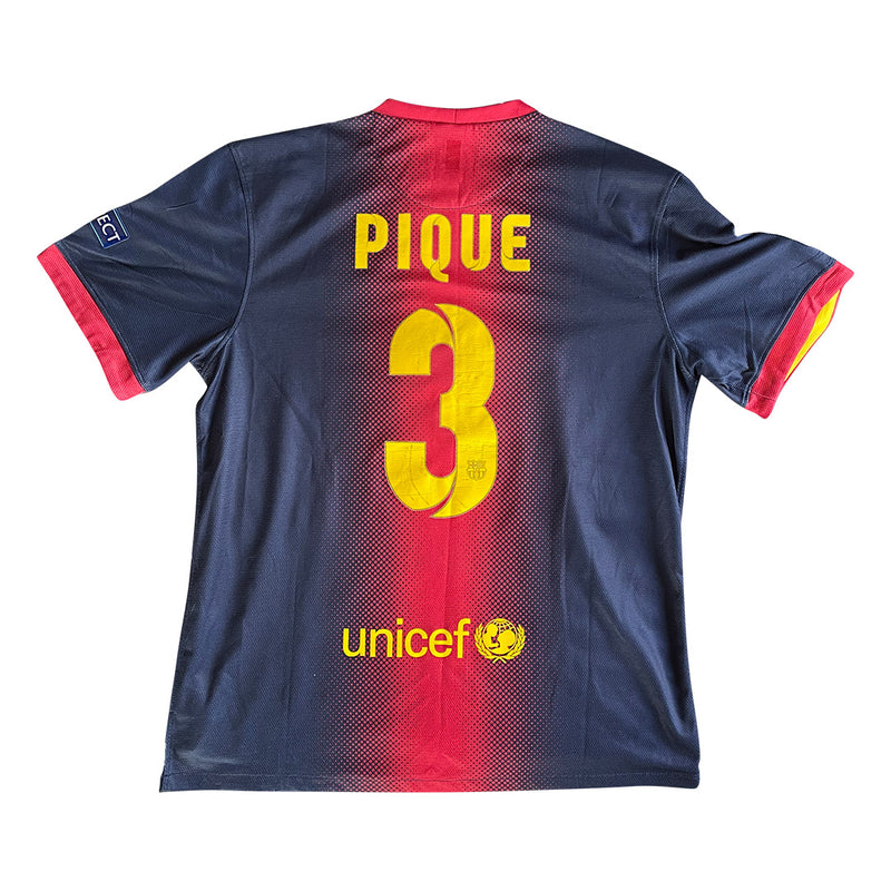 Barcelona 2012/13 Home Shirt (M) - Pique 3