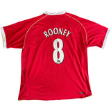 Manchester United 2006/07 Home Shirt (XL) - Rooney 8