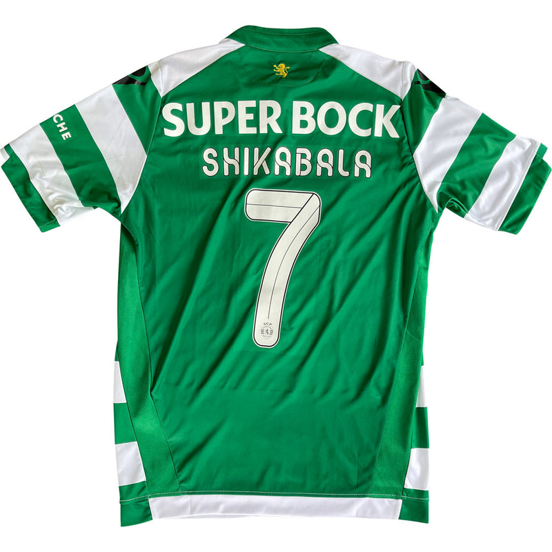 MATCHWORN Sporting Lisbon 2014/15 Home Shirt (M) - Shikabala 7